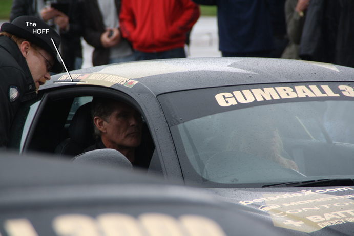 David Hasselhoff, The Hoff, Audi r8, Gumball, 3000, 2013, Day 1