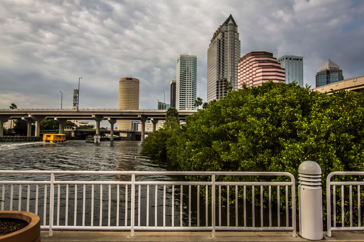 skyscrapers downtown