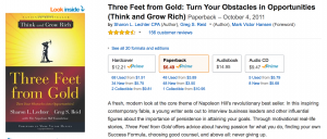 Read more about the article Three Feet from Gold is a great book.